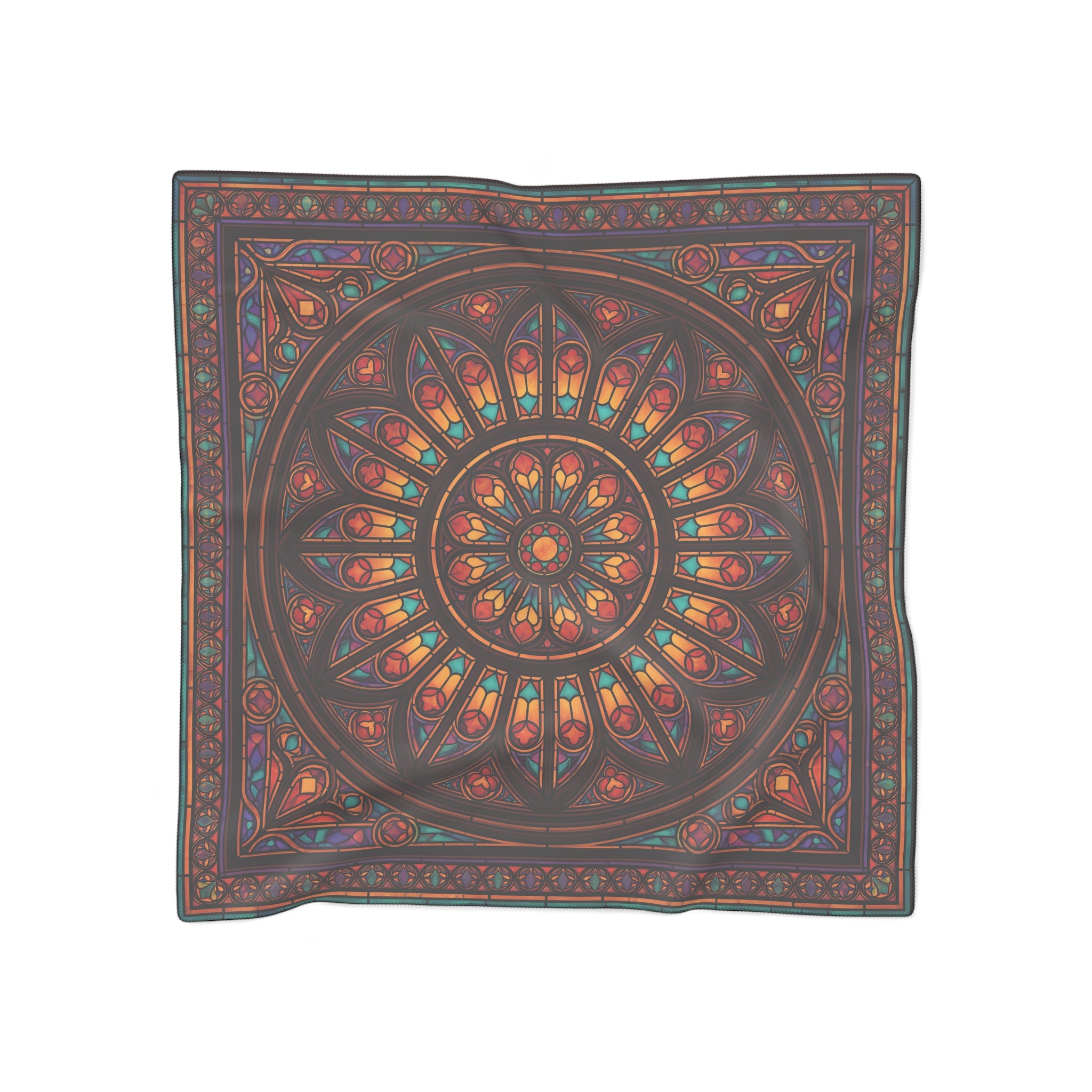 Rezzonico - Amber Stained Glass Scarf