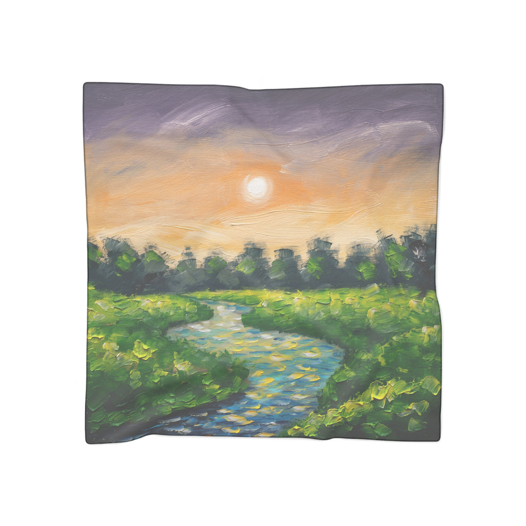Castañeda - Verdant Dawn Reverie Scarf