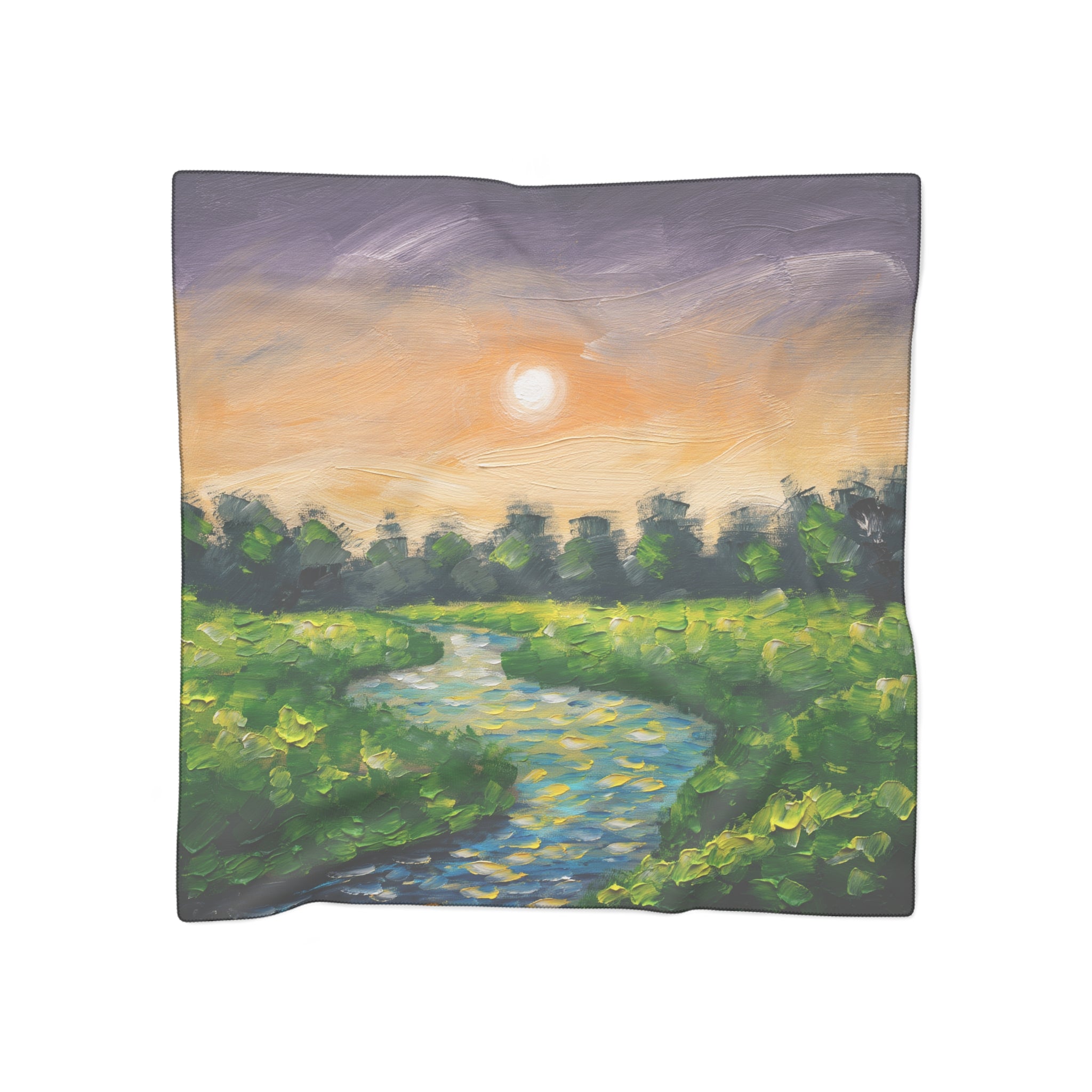 Castañeda - Verdant Dawn Reverie Scarf