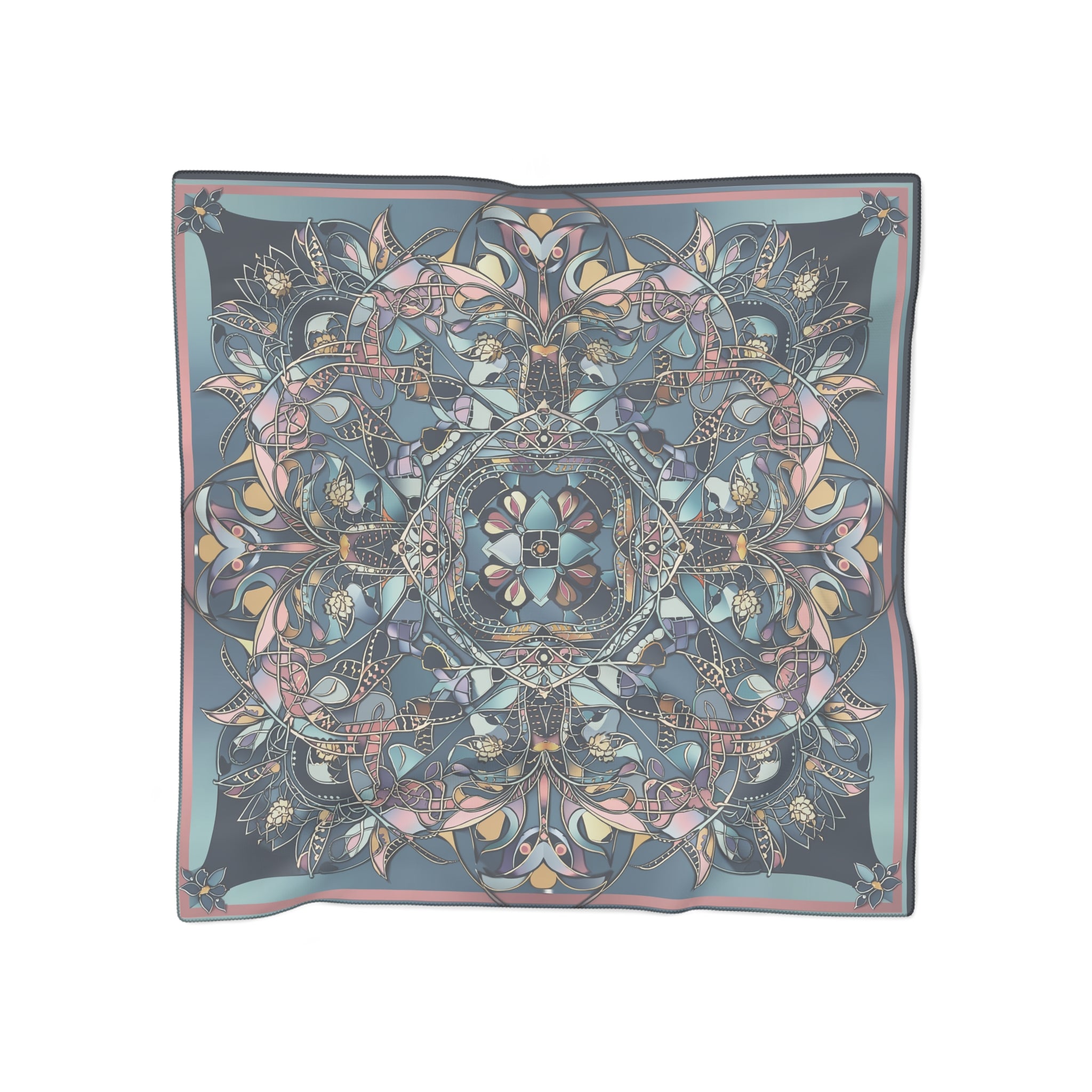 Cervellón - Imperial Lotus Mosaic Scarf