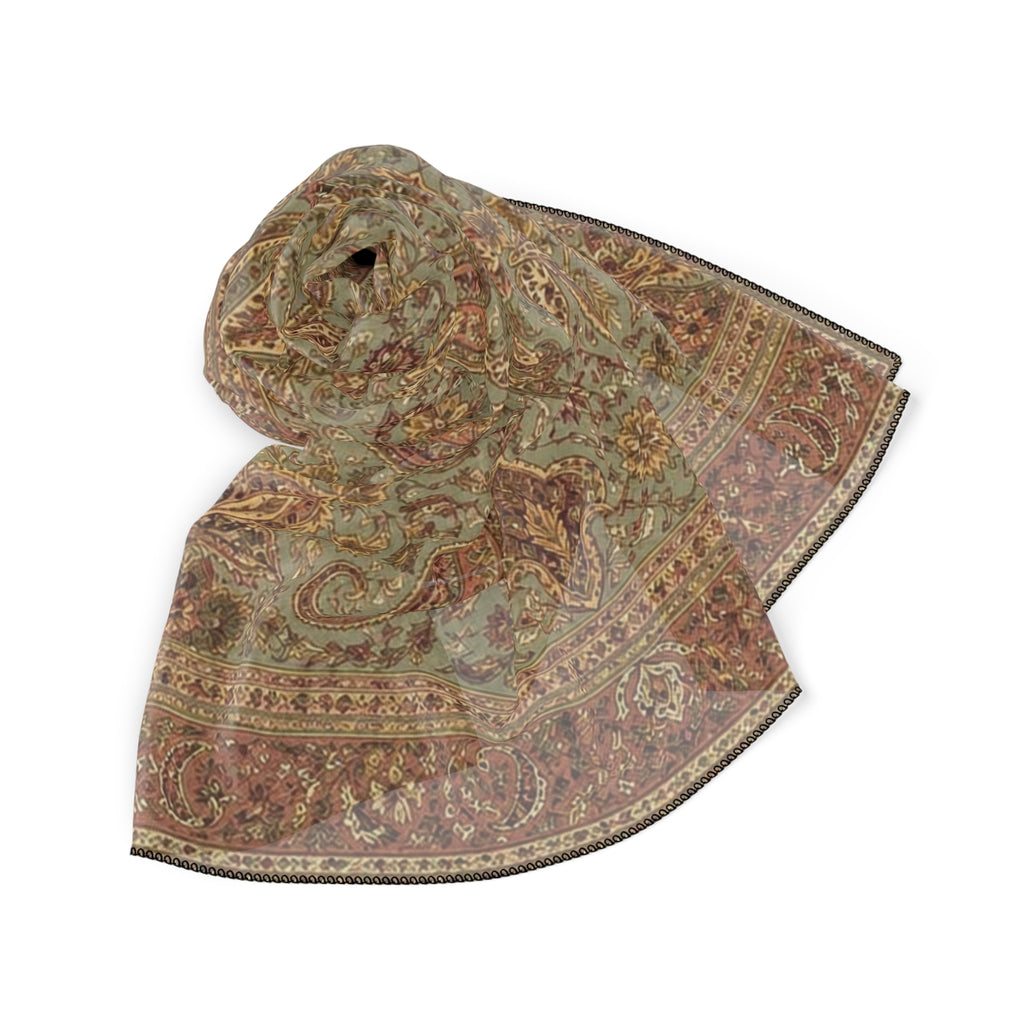 Marchesa di Ferrara Sage Vintage Paisley Scarf