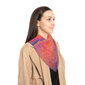 Solano - Lake Sunset Pointillist Scarf