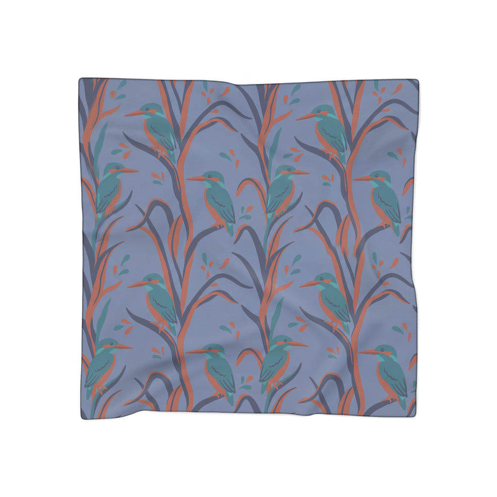 Marchmont - Teal Kingfisher River Scarf