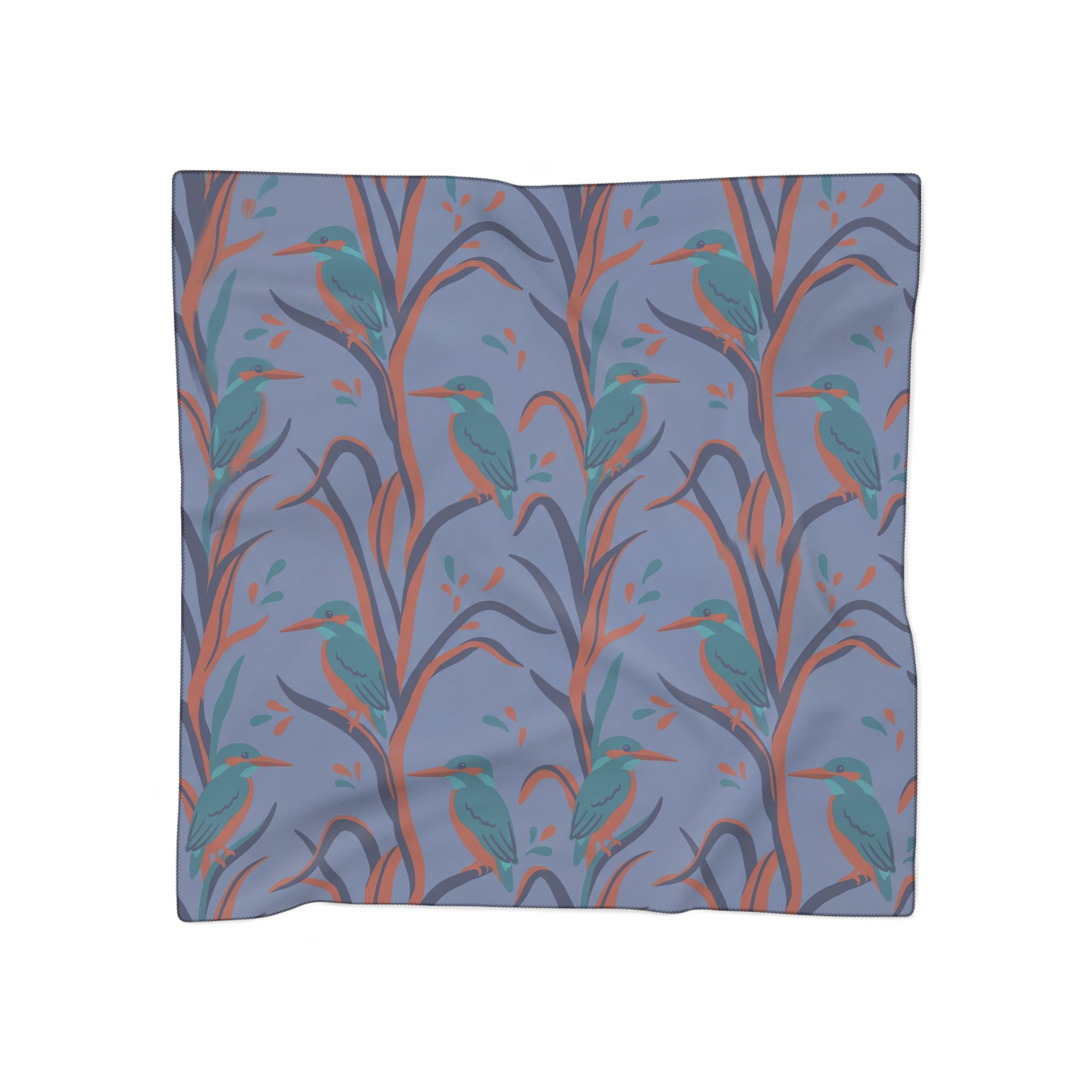 Marchmont - Teal Kingfisher River Scarf