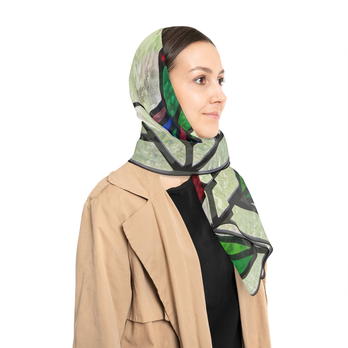 Quintanilla - Stained Glass Hummingbird Scarf
