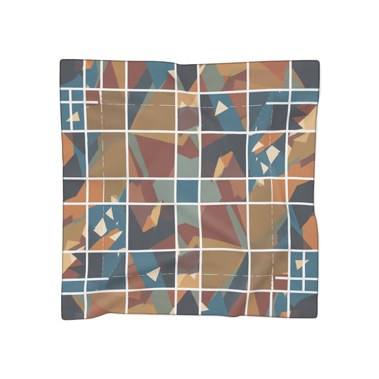 Vitelleschi - Fragmented Grid Scarf