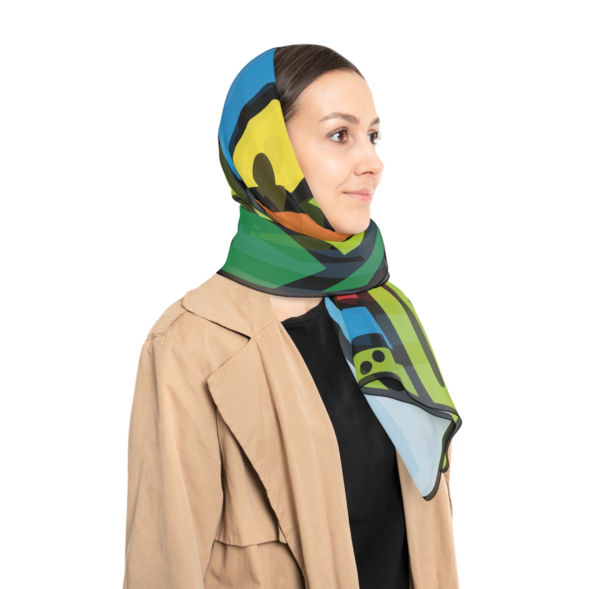 Villalobos - Countryside Windmill Charm Scarf