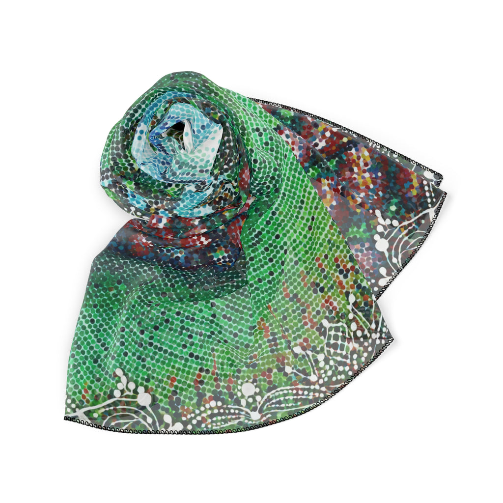 De Vionnet - Marchioness of Verdant Garden Silk Scarf