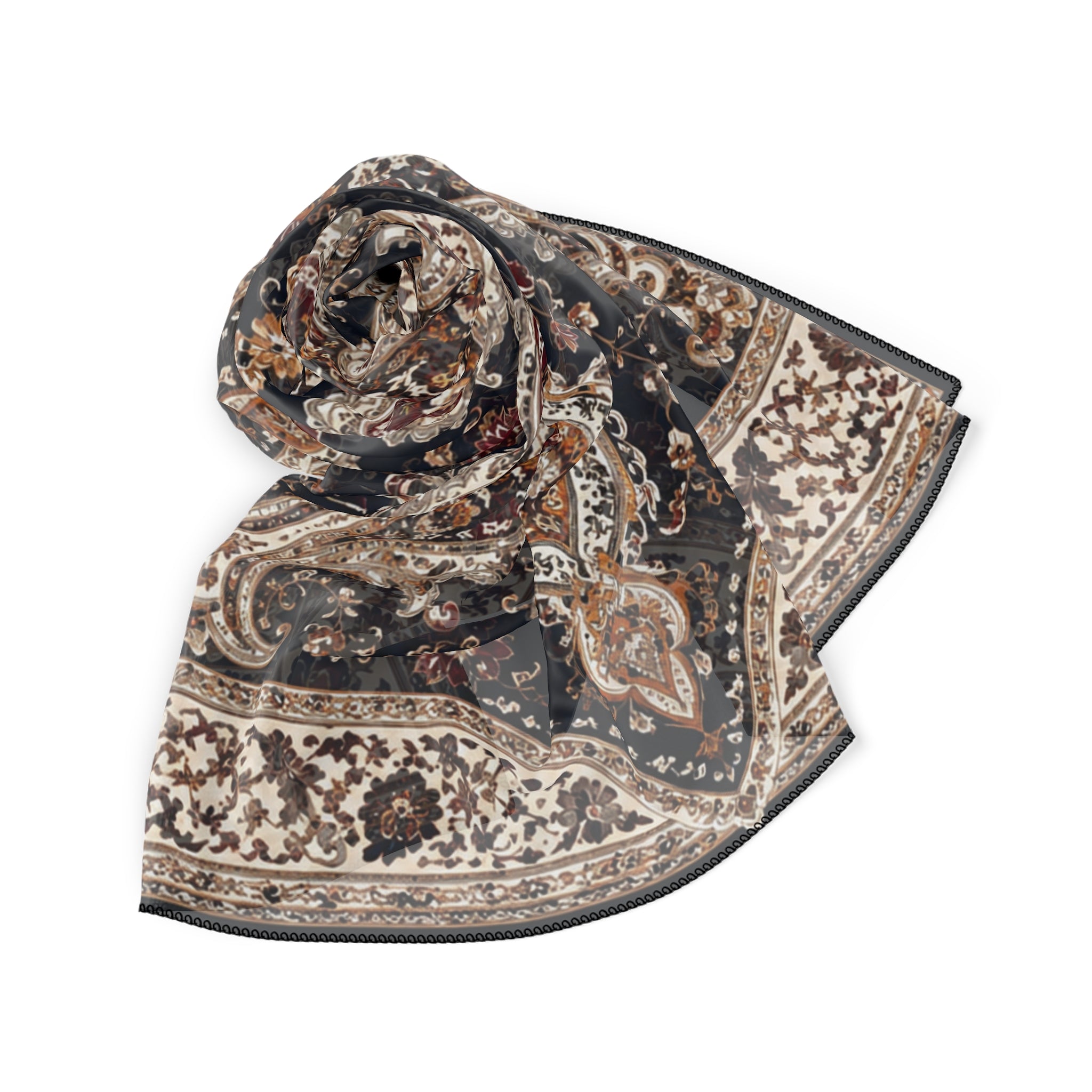 Álvarez de Toledo Navy Paisley Heritage Scarf