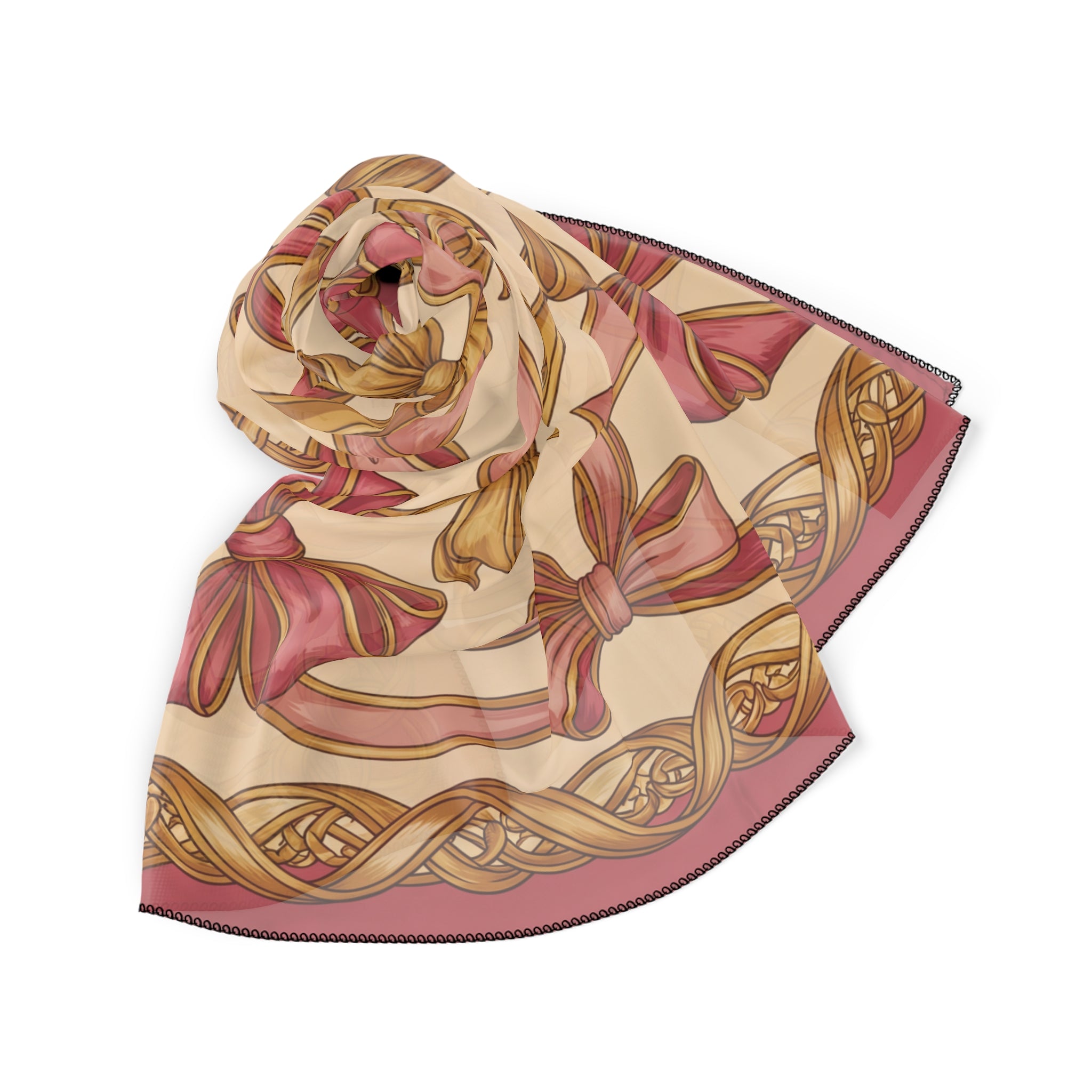 Villars - Blush Ballet Ribbon Scarf