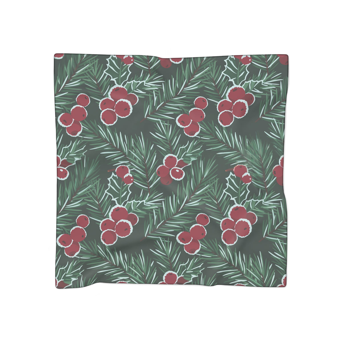 Wintergreen - Frosted Pine Berry Scarf