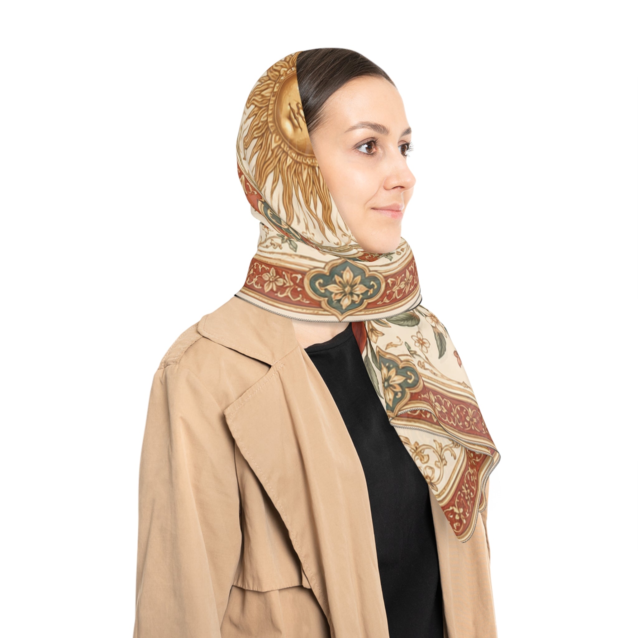 Duchess of Solar Pomegranate Scarf