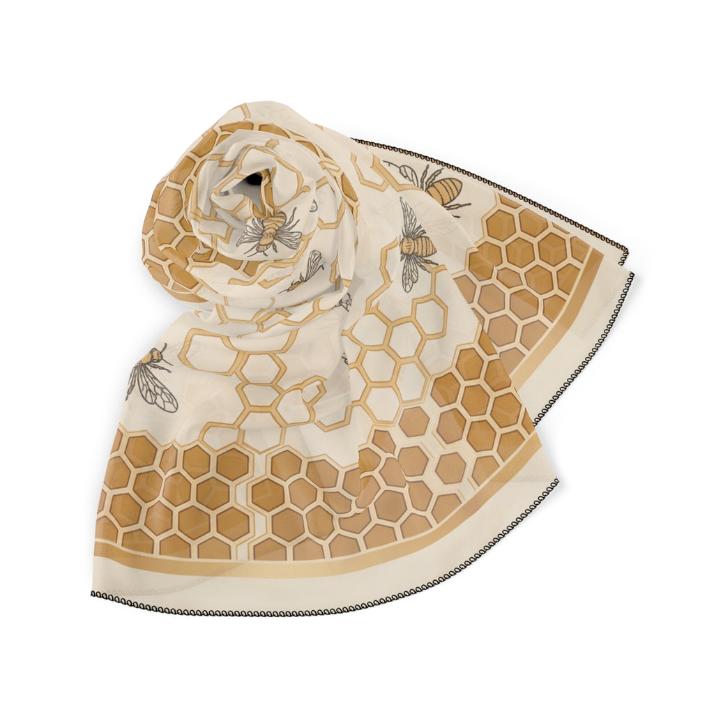 Foscari - Gilded Honeycomb Scarf