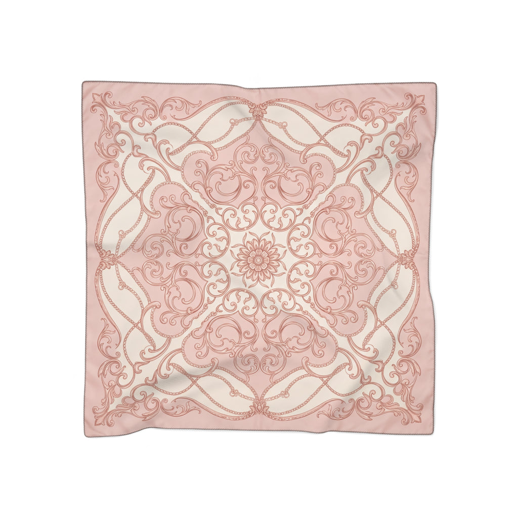 Montespan - Rose Gold Filigree Scarf