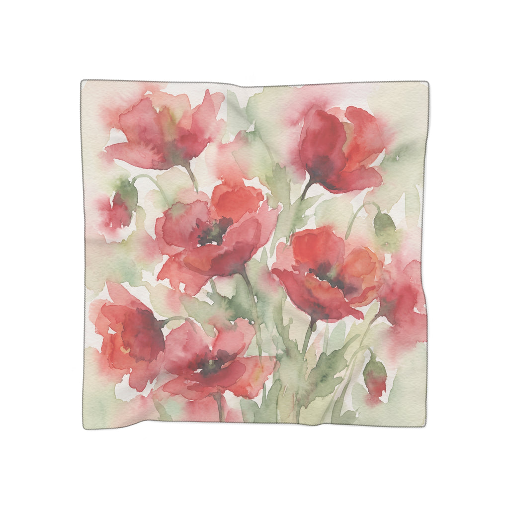 Ostergaard - Poppy Wash Watercolor Scarf