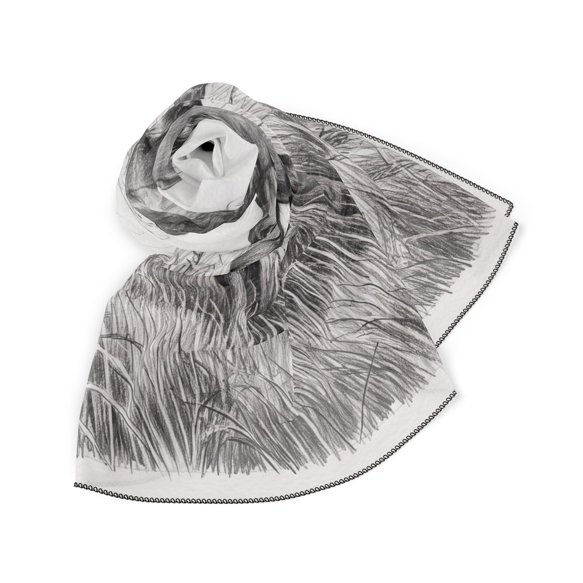 Otterburn - Wild Horses Sketch Scarf