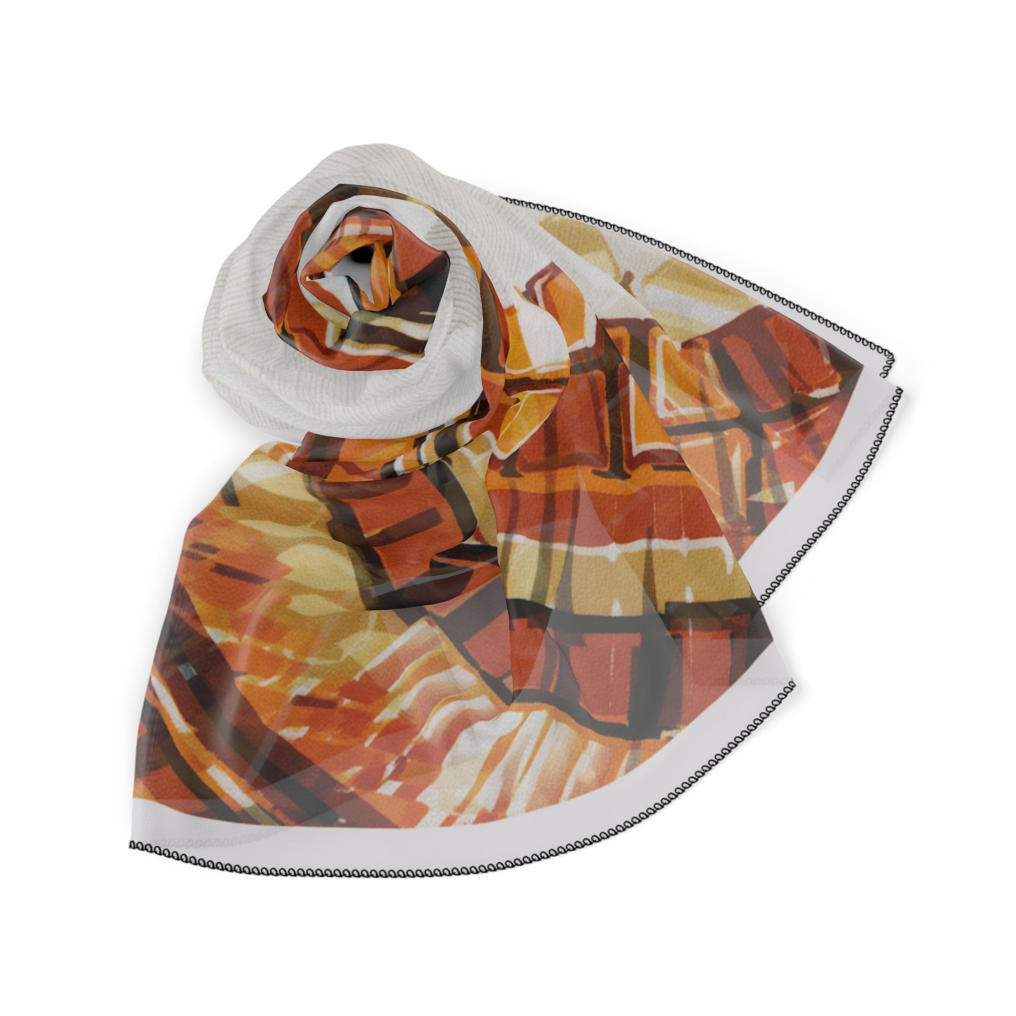 Caracciolo - Duchess of Sienna Lines Silk Scarf