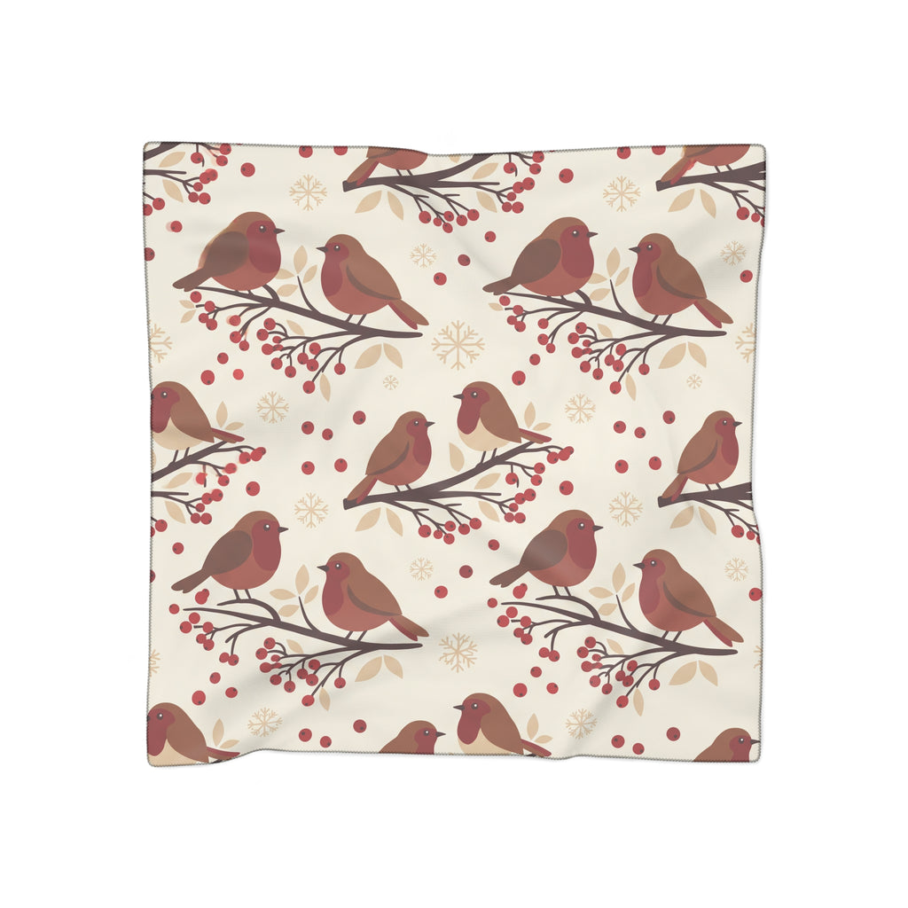Manin - Winter Robin Berry Scarf