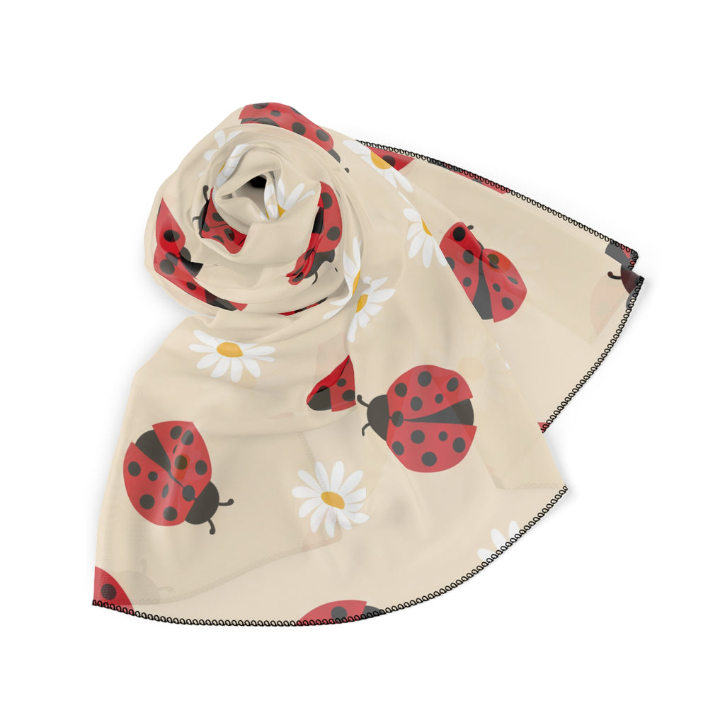Kingsley - Scarlet Ladybird Picnic Scarf