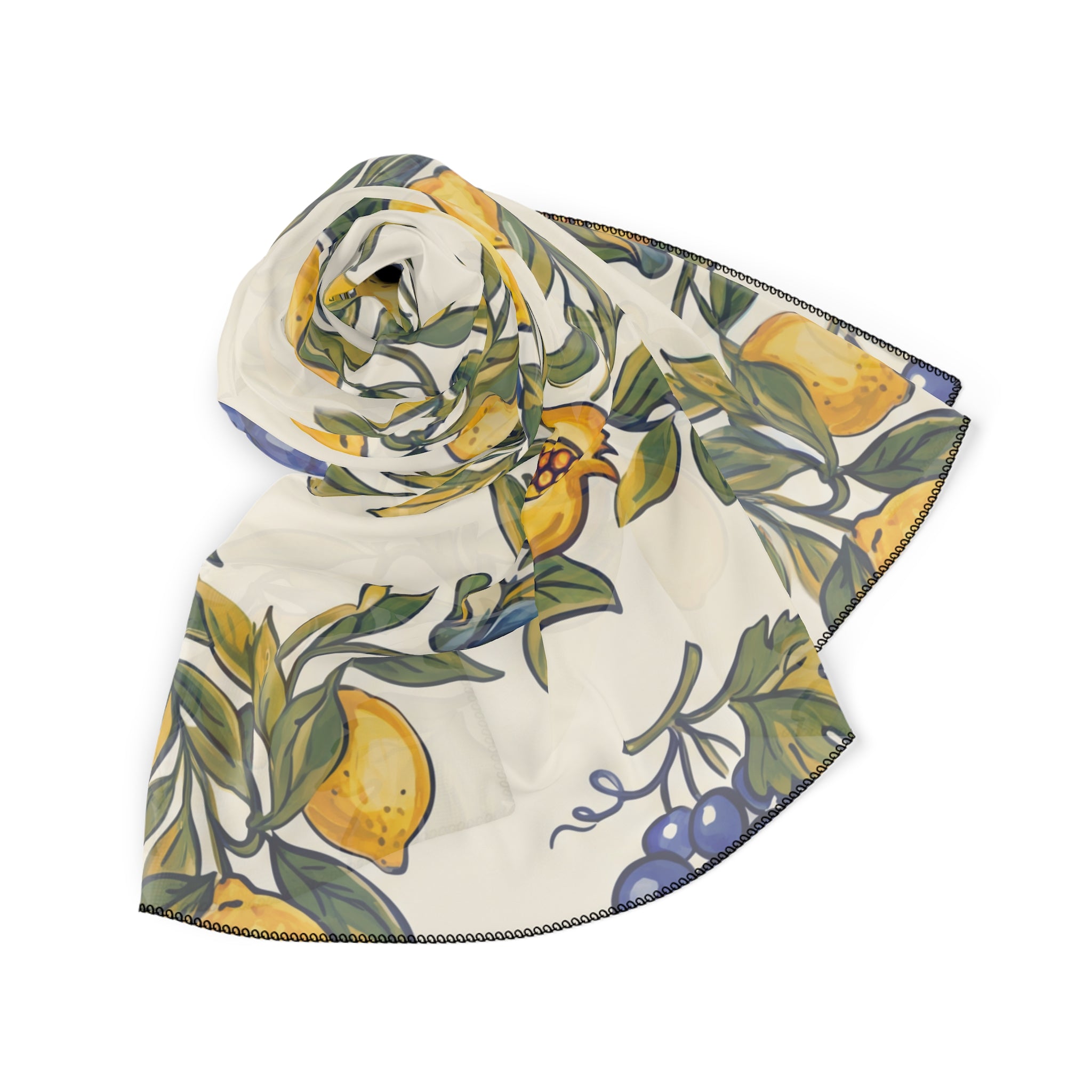 Bassano - Majolica Fruit Garland Scarf