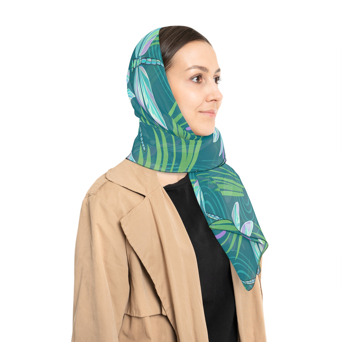 Pepoli - Dragonfly Pond Shimmer Scarf