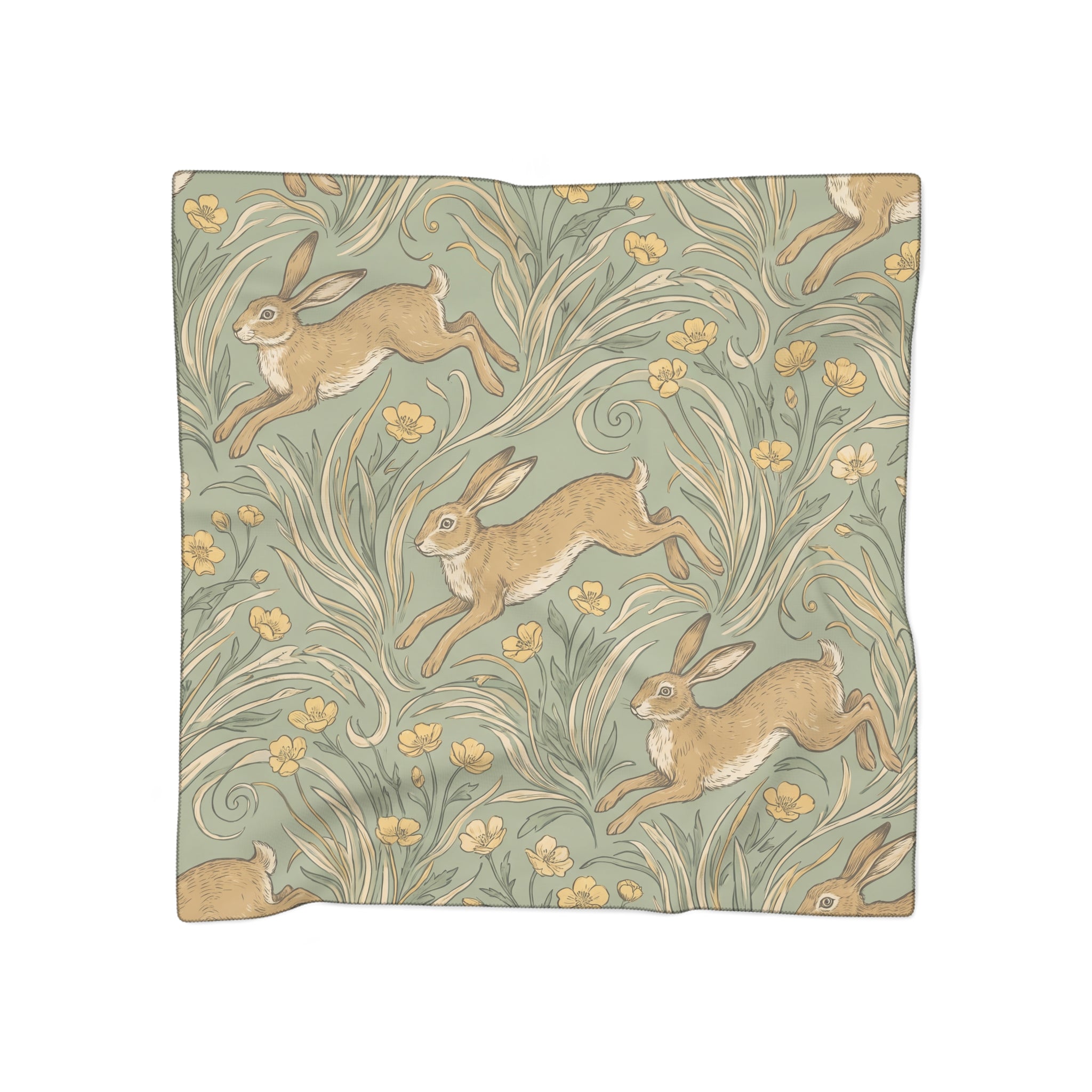 Haverford - Meadow Hare Frolic Scarf