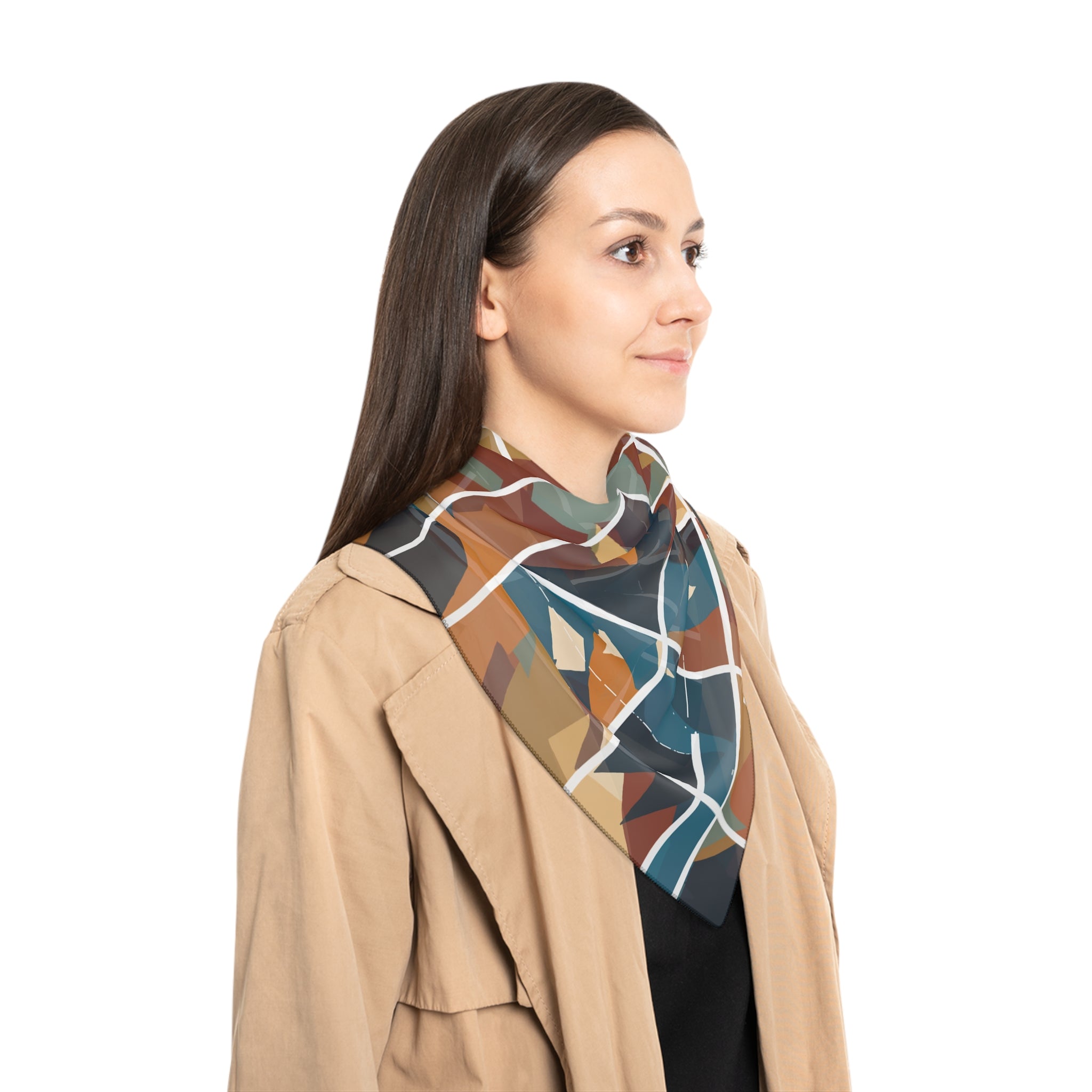 Vitelleschi - Fragmented Grid Scarf