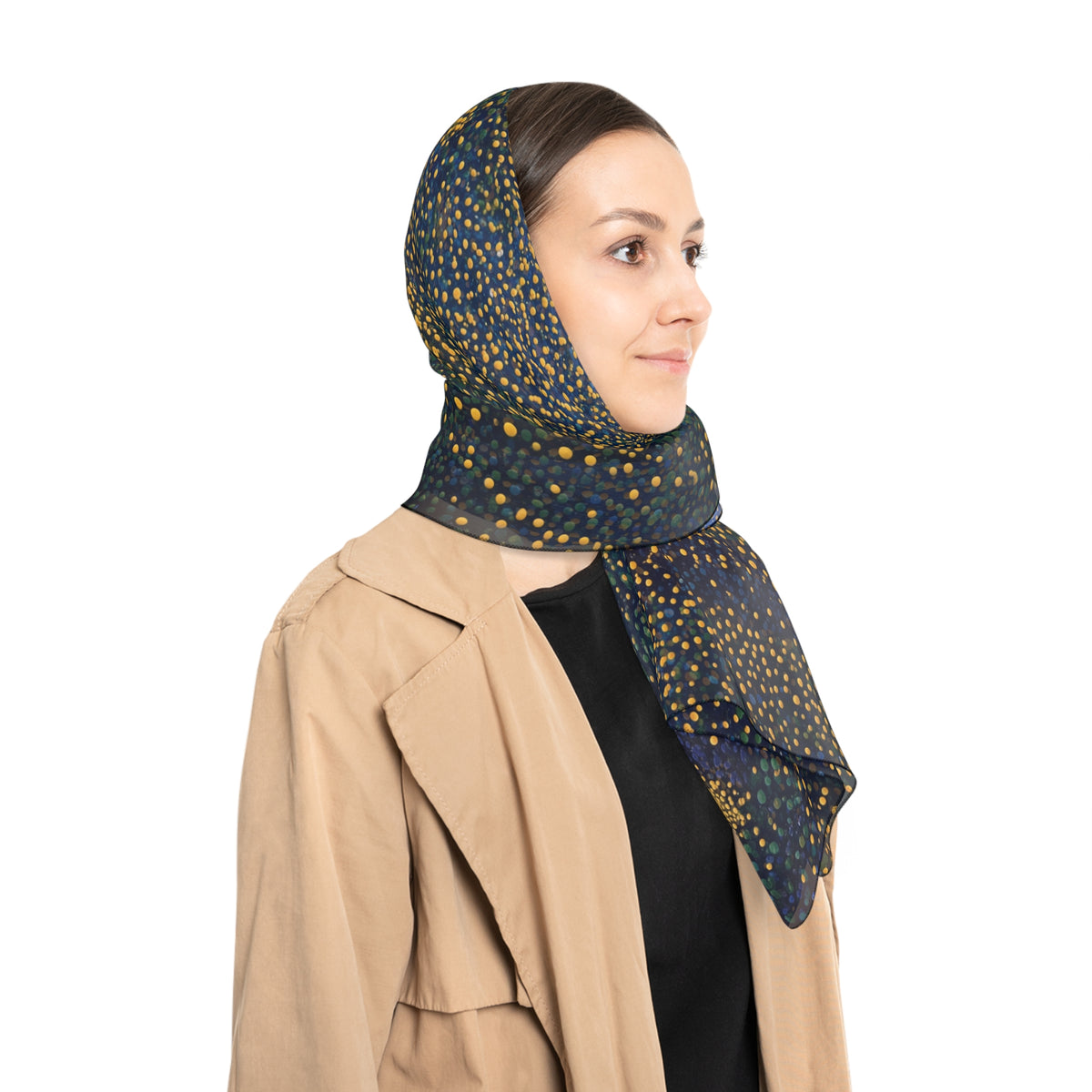 Hollowell - Twilight Grove Pointillist Scarf