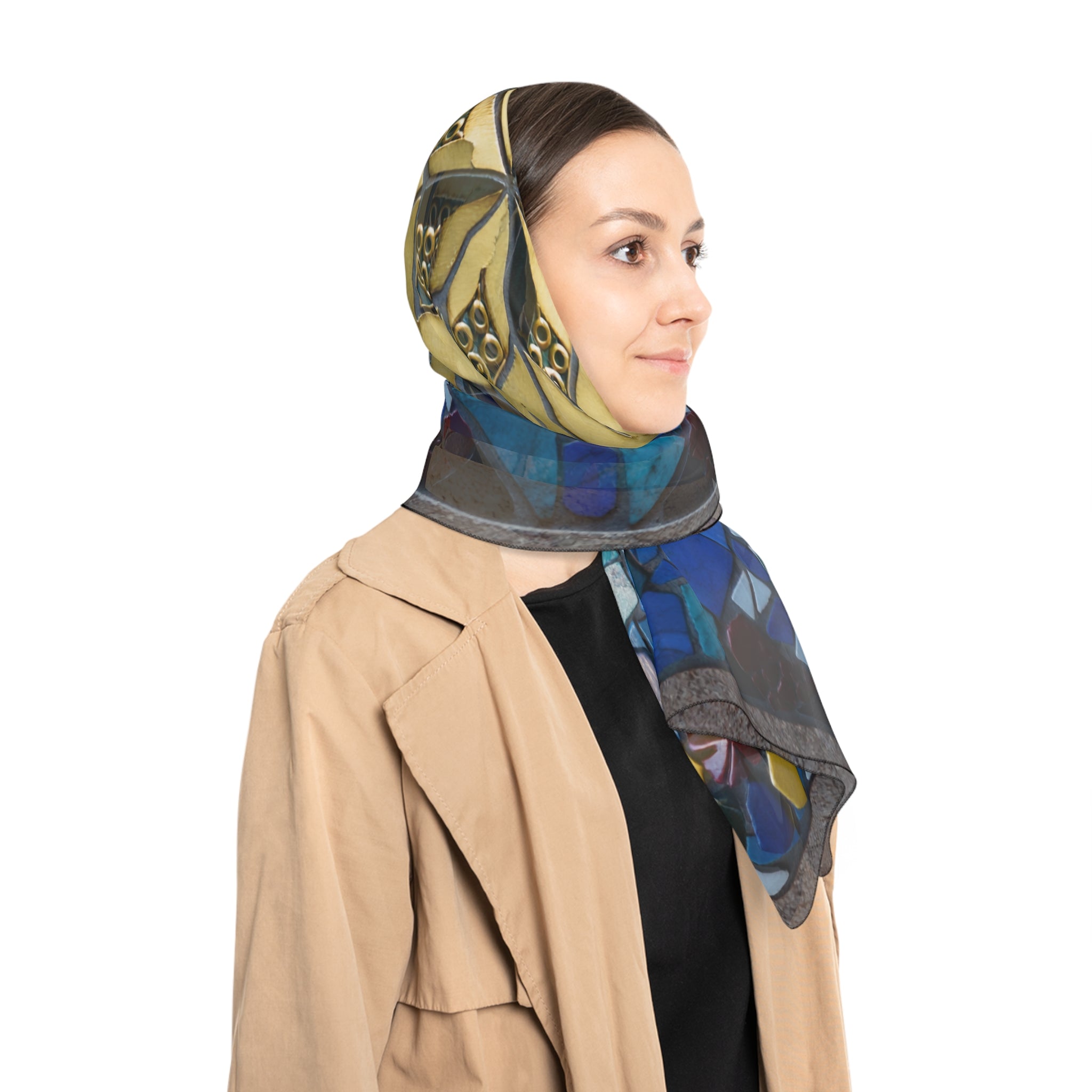 Arlington - Royal Azure Mosaic Star Scarf