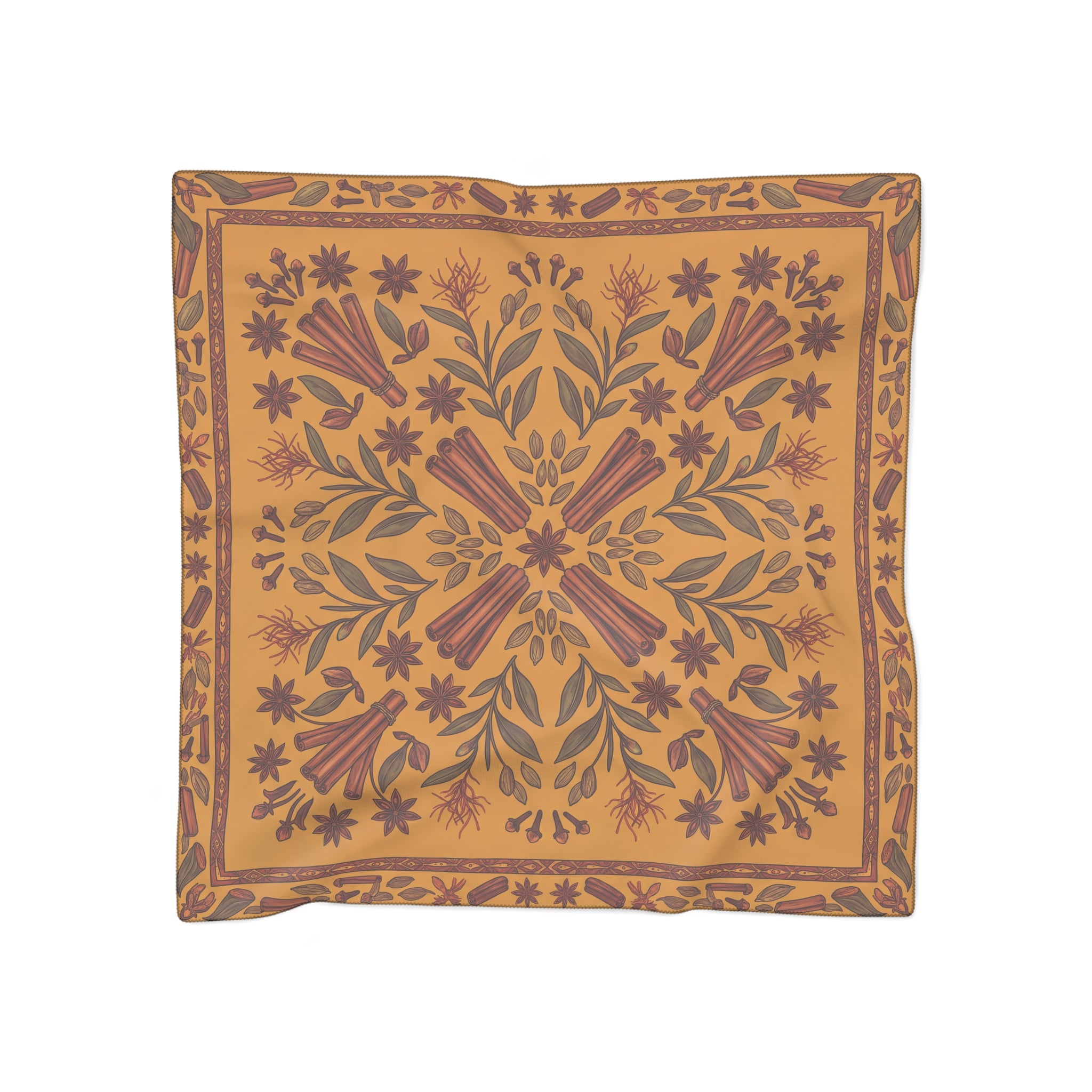 Osma - Saffron Spice Garden Scarf