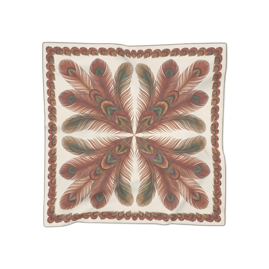 Glenarvon - Copper Pheasant Plume Scarf