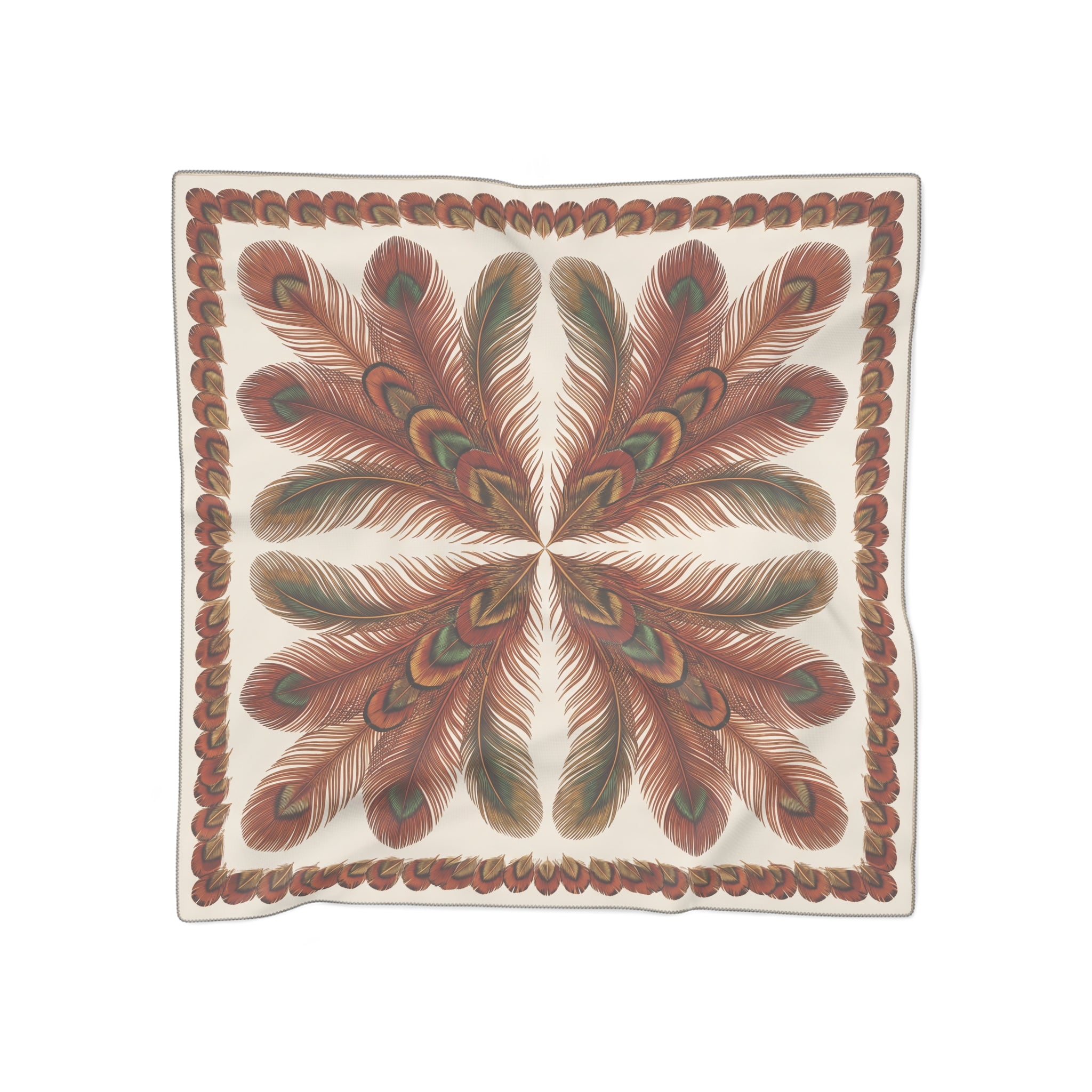 Glenarvon - Copper Pheasant Plume Scarf