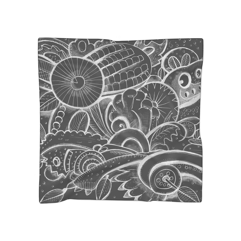 Godolphin - Midnight Ink Bloom Scarf