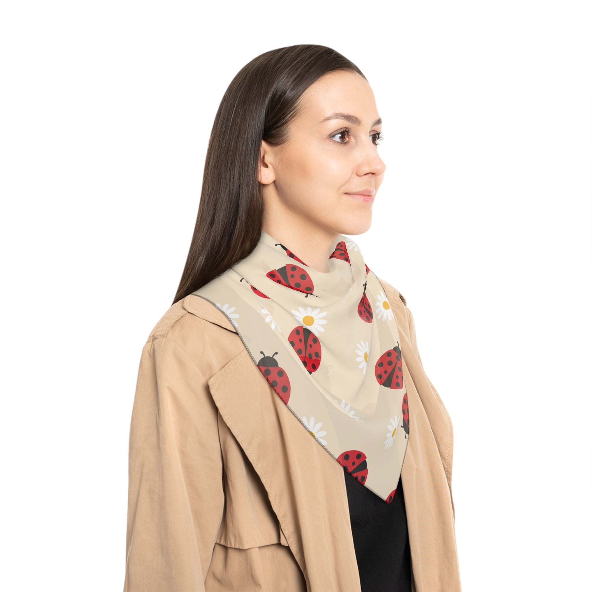 Kingsley - Scarlet Ladybird Picnic Scarf