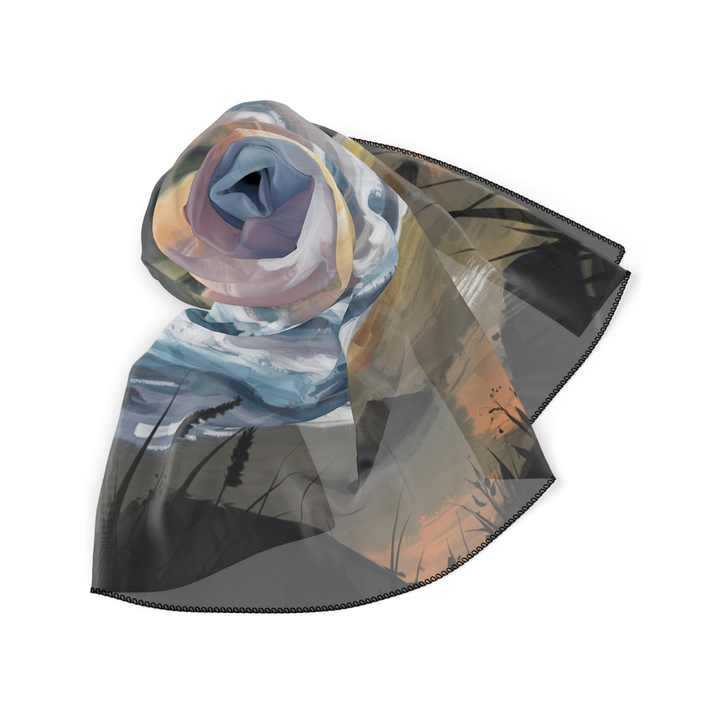 Throckmorton - Valmont Azure Horizon Scarf