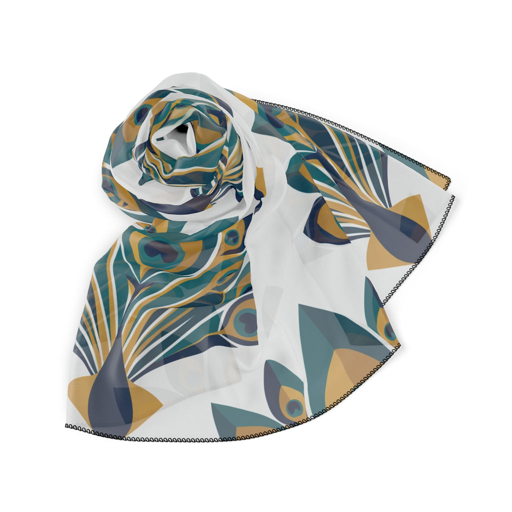 Escamilla - Peacock Feather Fan Scarf