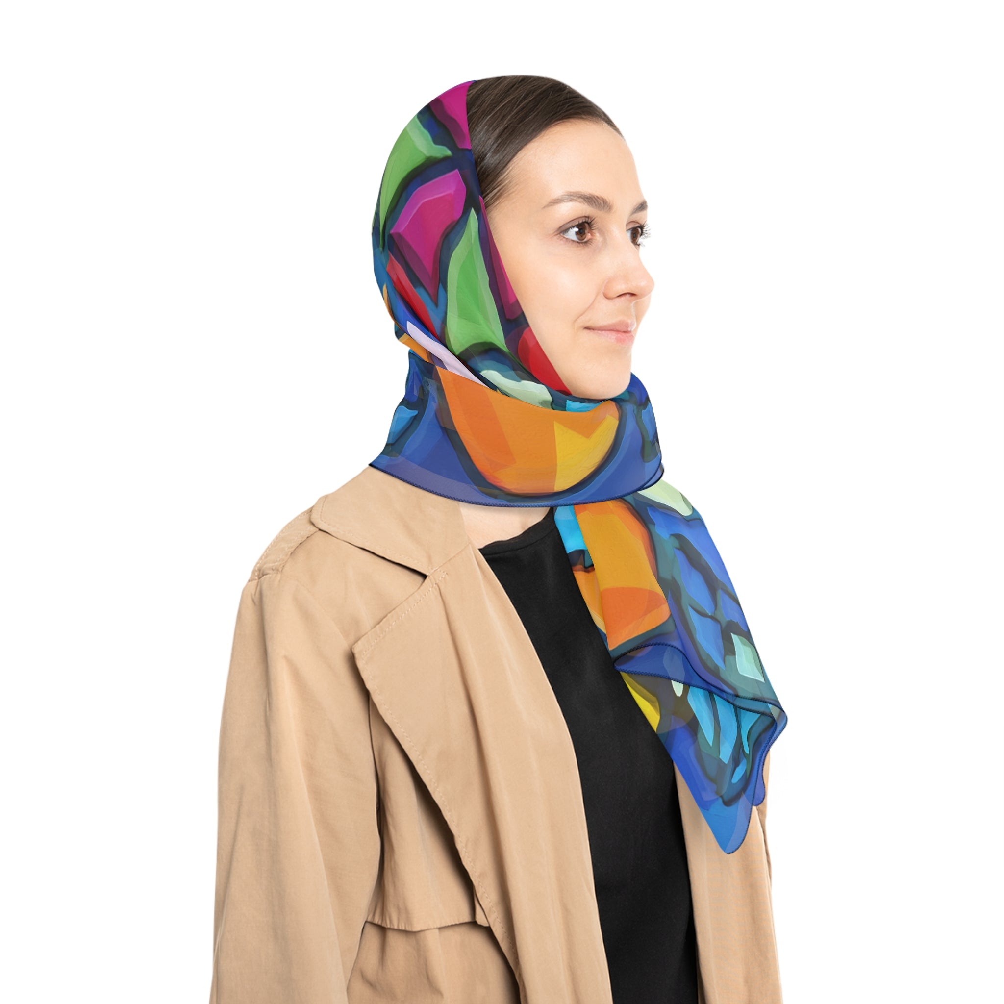 Toledo - Vivid Prism Mosaic Scarf