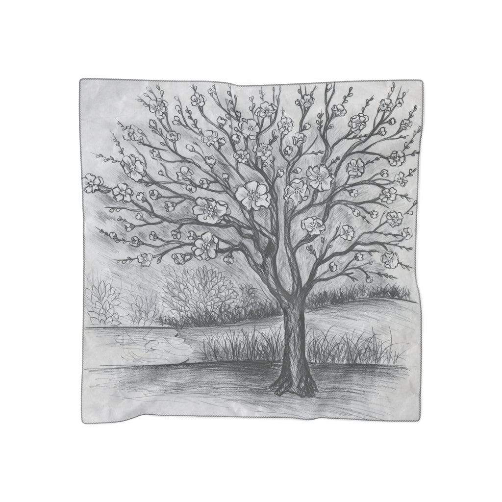 Brancaccio - Blossom Reverie Sketch Scarf