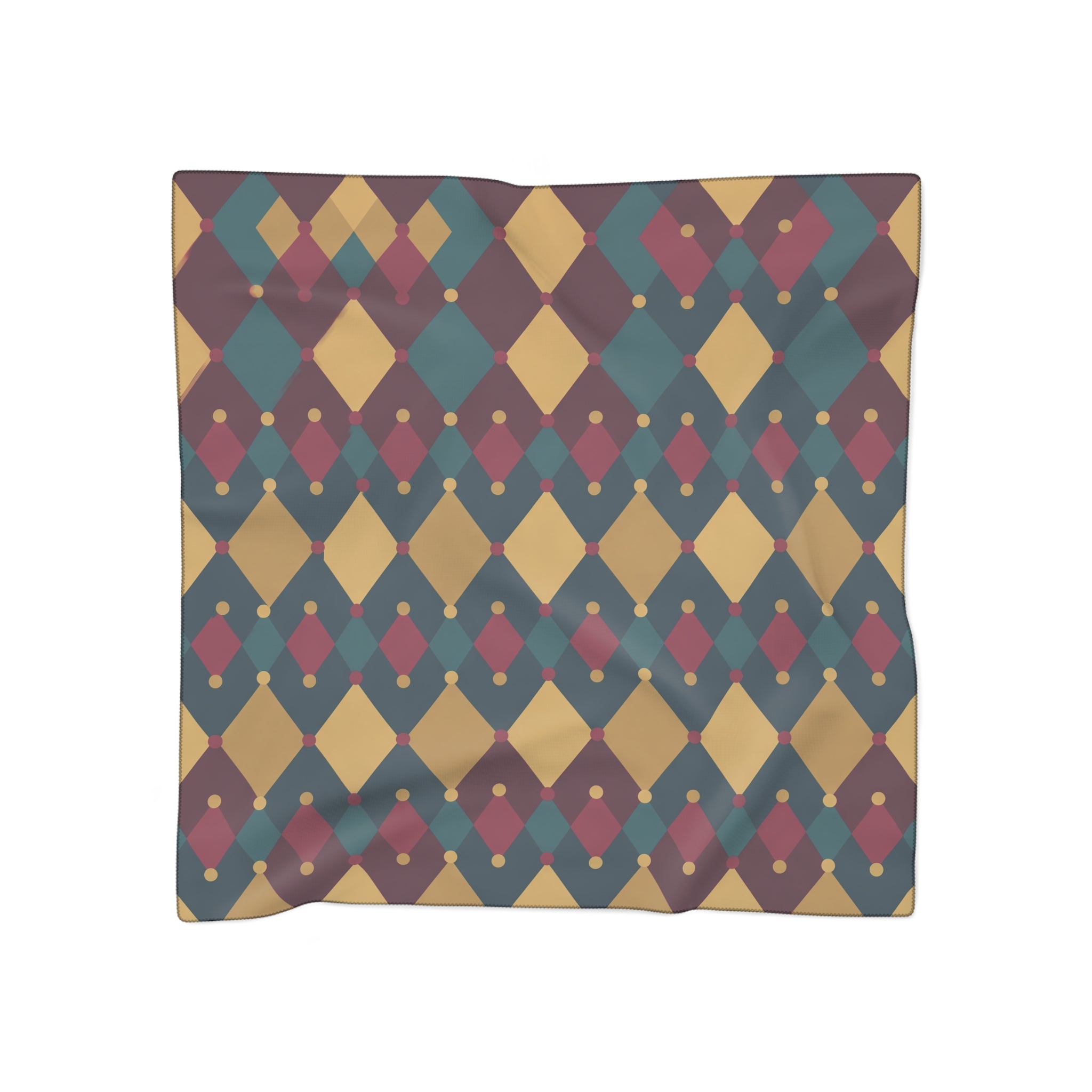 Ricciardi - Harlequin Carnival Diamond Scarf