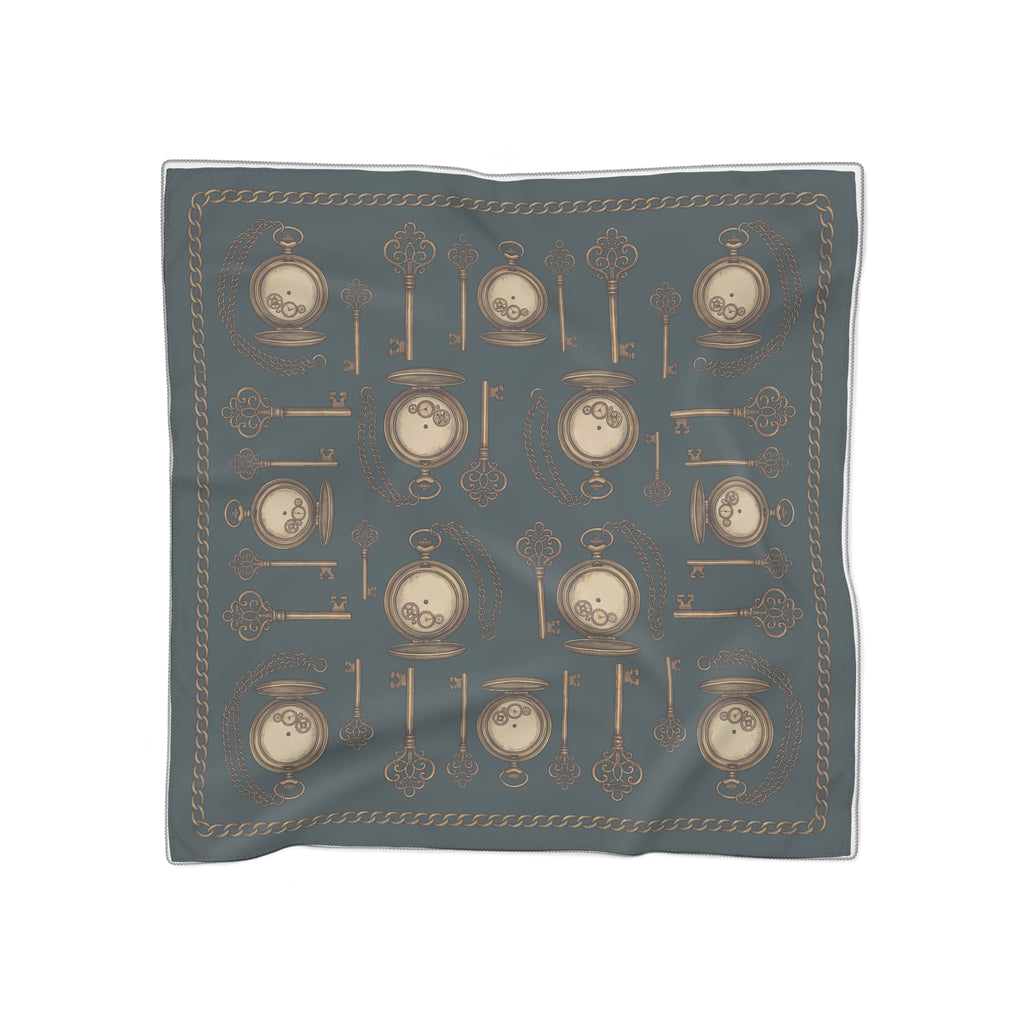 Lockhart - Keys & Pocketwatch Scarf