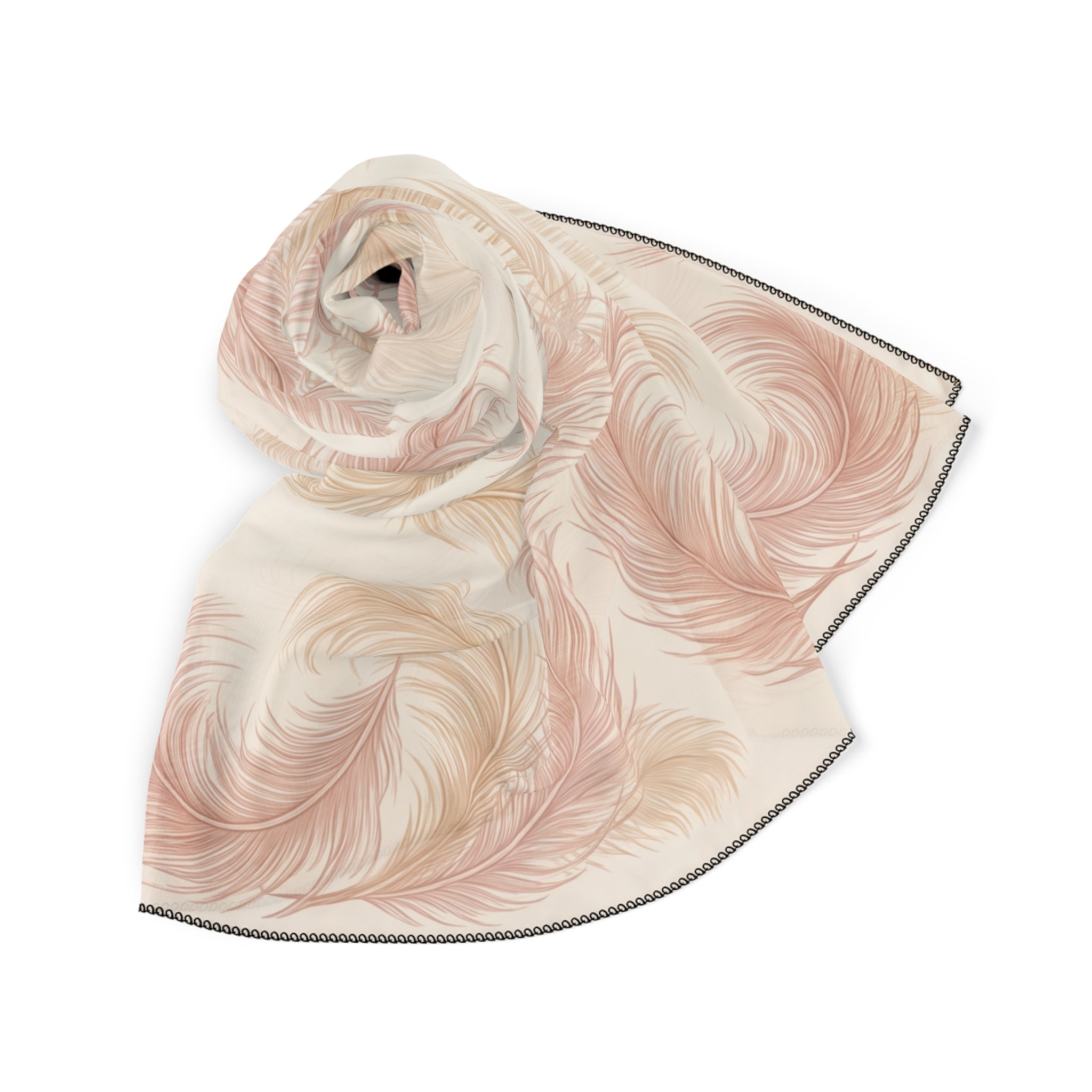 Joyeuse - Blush Plume Waltz Scarf