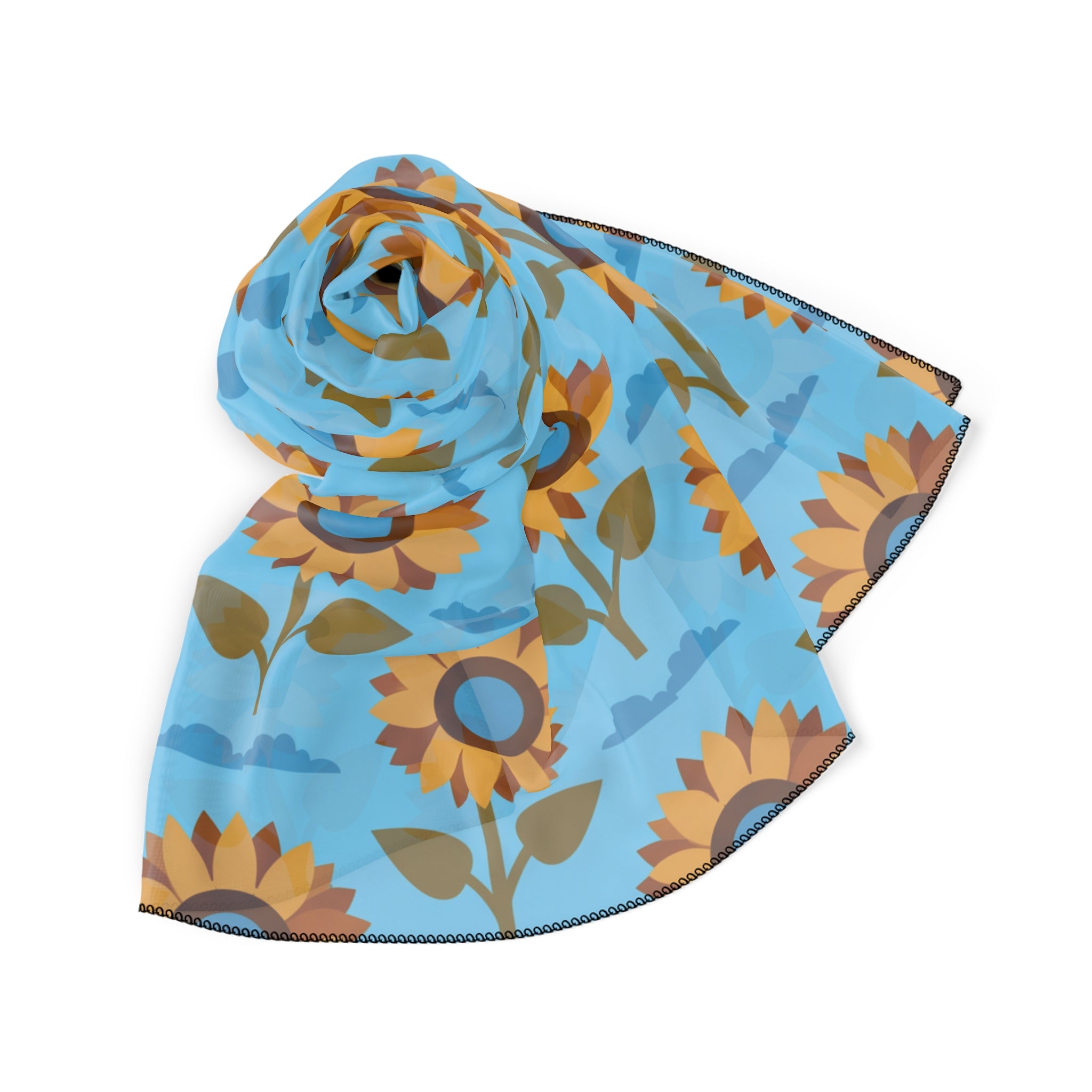 Roussillon - Sunflower Field Scarf