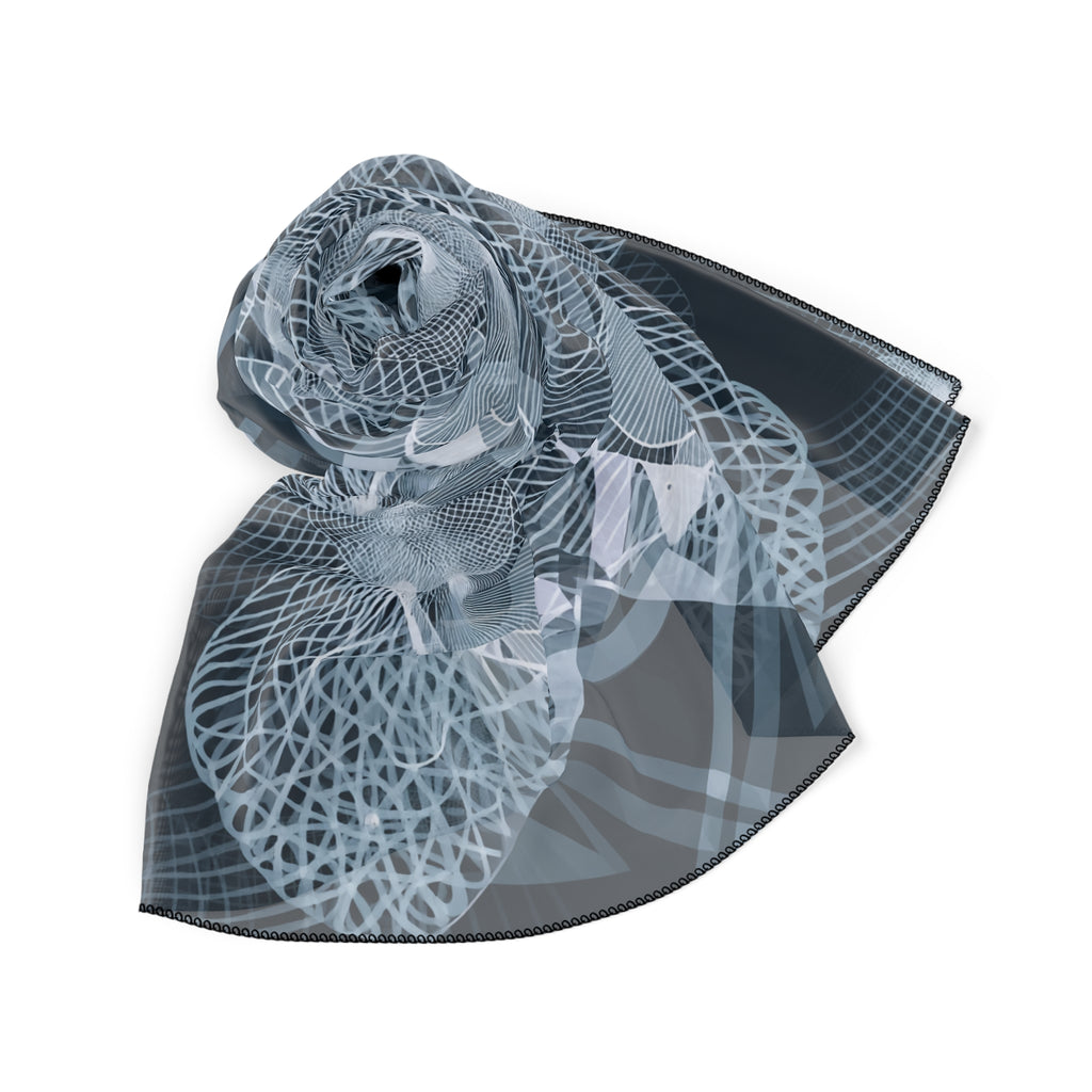 Rebolledo - Midnight Symmetry Mesh Scarf