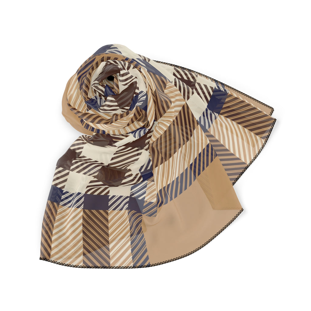 Pemberley - Camel Heritage Check Scarf