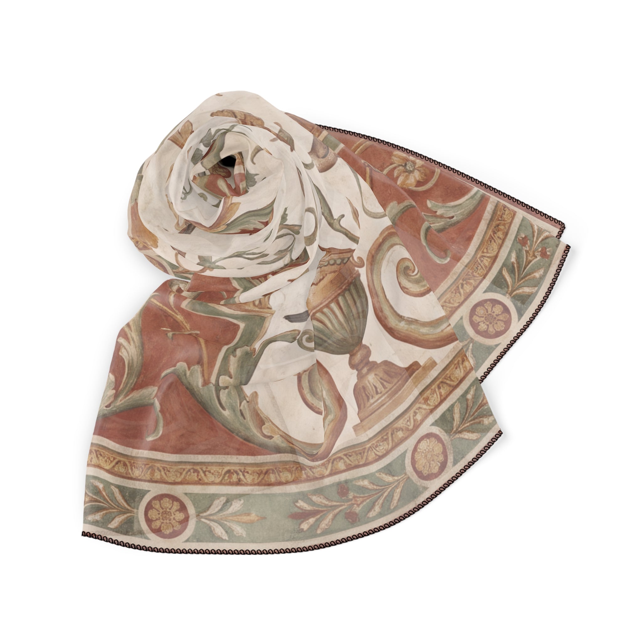 Gradenigo - Renaissance Fresco Vine Scarf