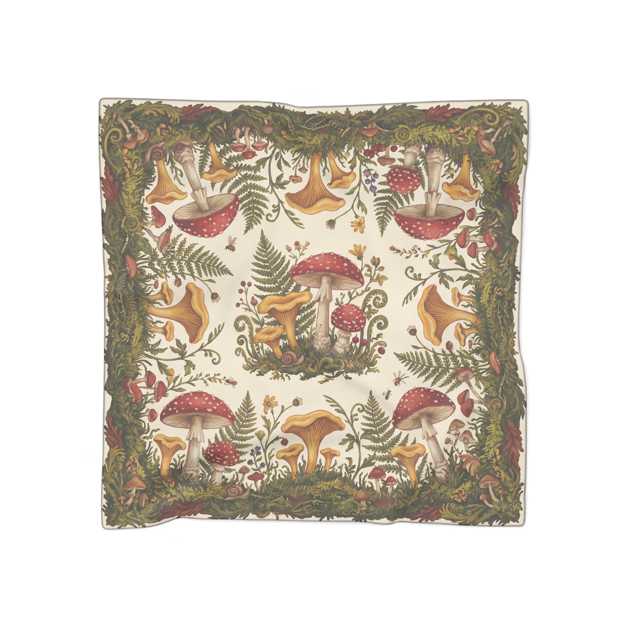Everleigh - Woodland Mushroom Scarf