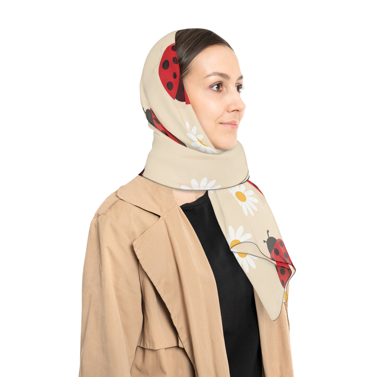 Kingsley - Scarlet Ladybird Picnic Scarf