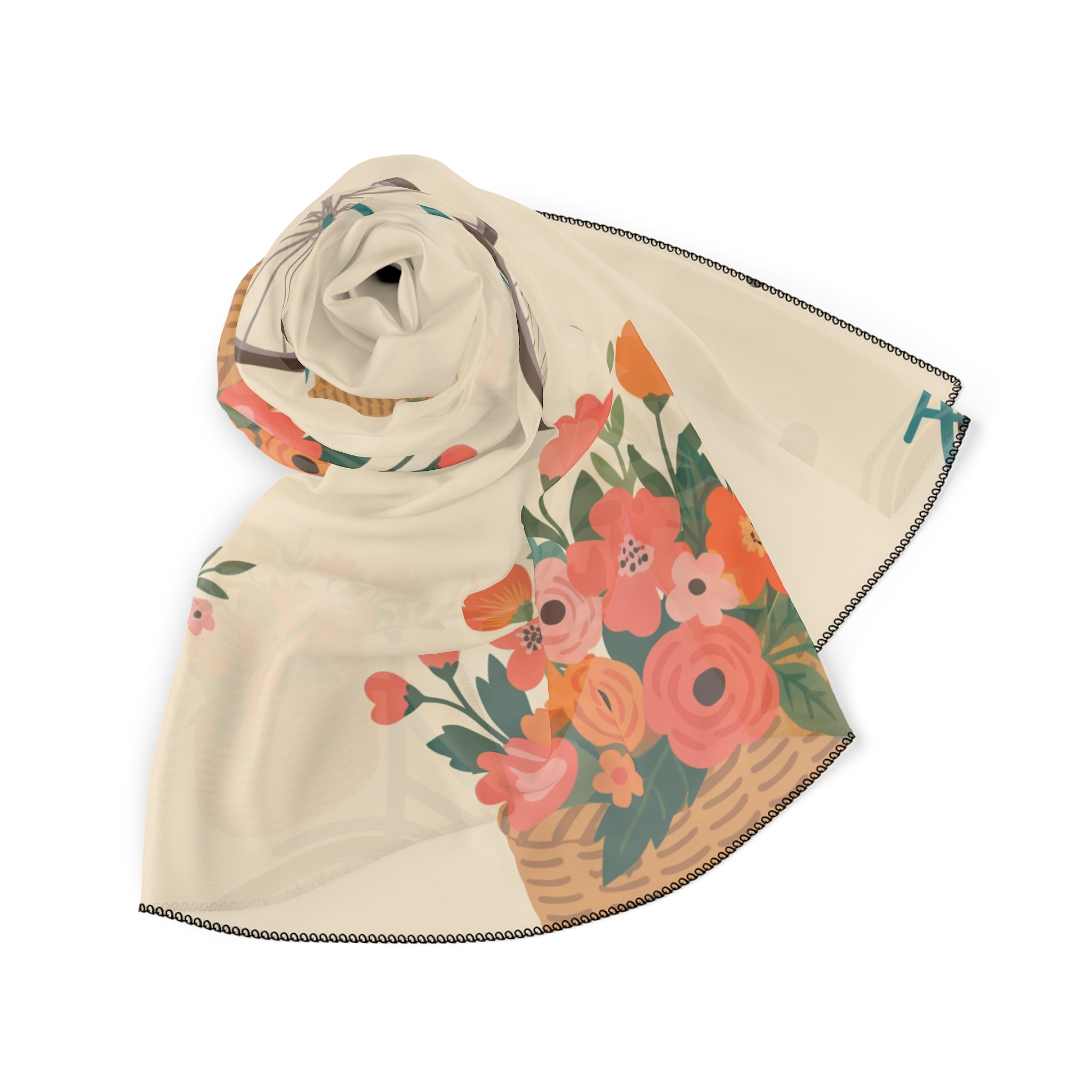 Florimond - Bicycle Garden Ride Scarf