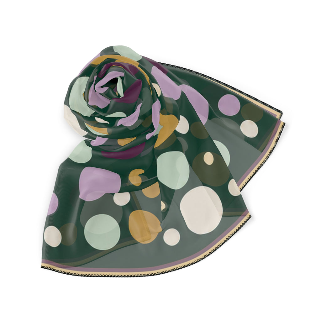 Countess of Valois Emerald Polka Dot Scarf