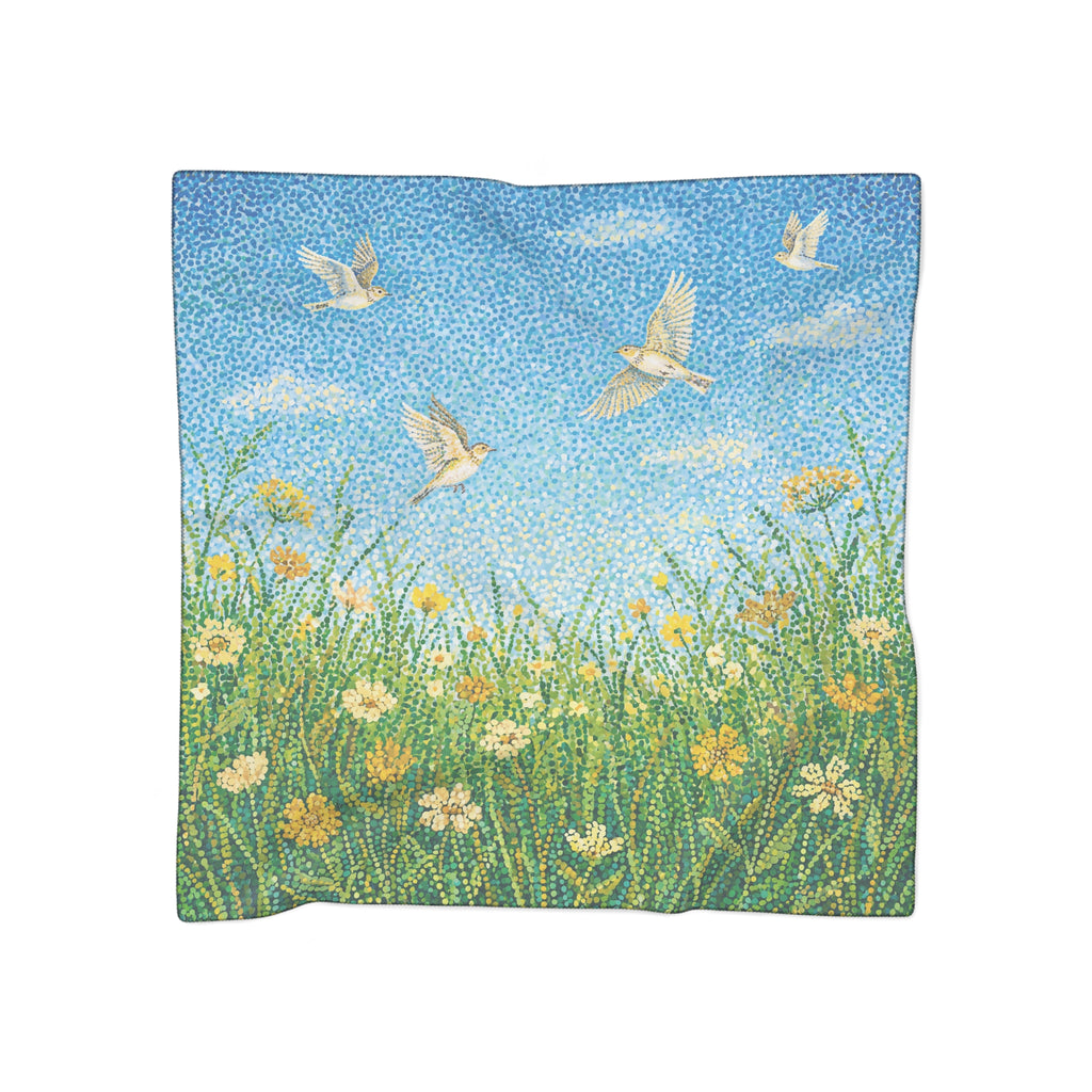 Larkfield - Lark Meadow Pointillist Scarf
